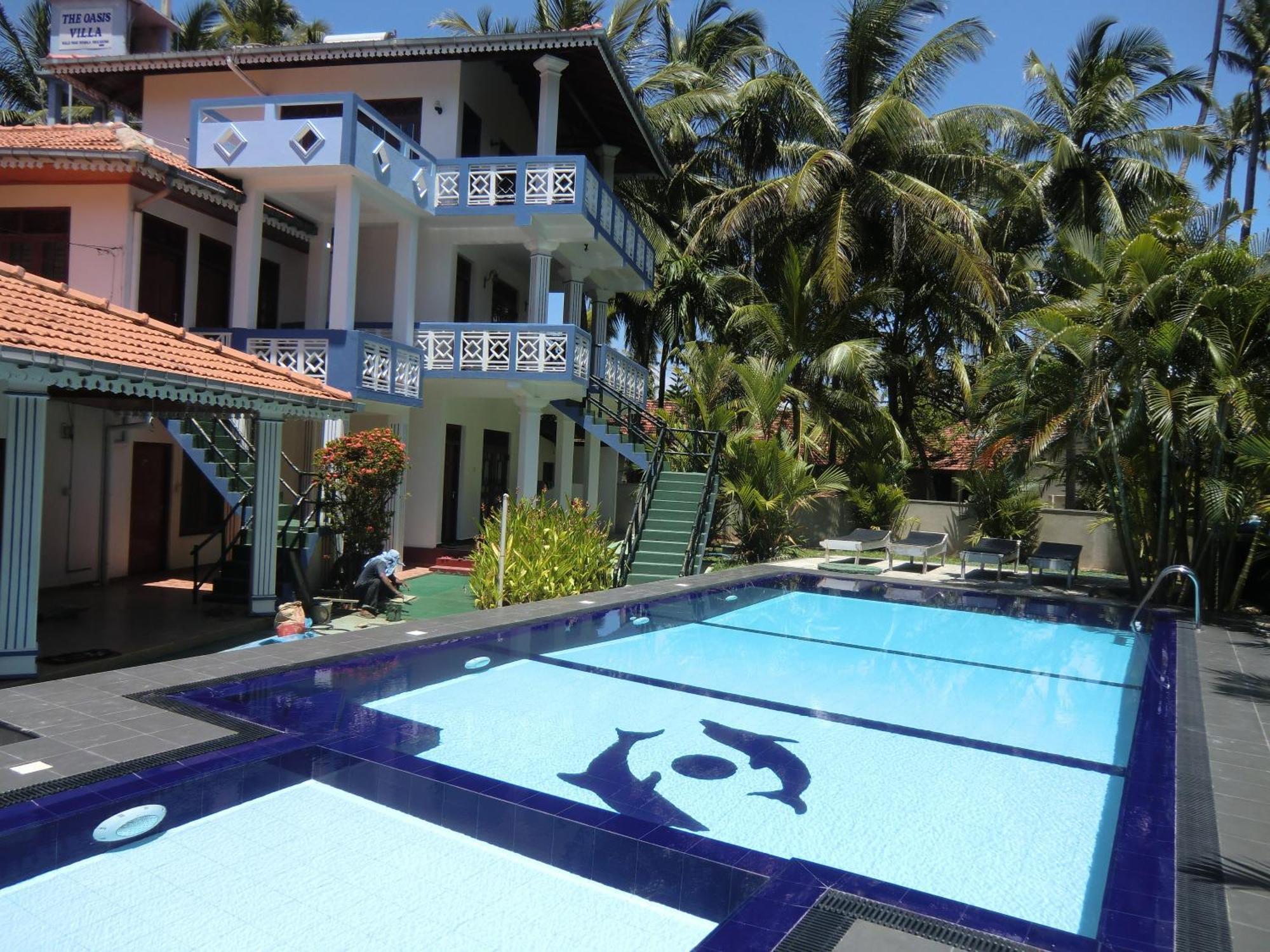 The Oasis Villa Hikkaduwa Exterior foto