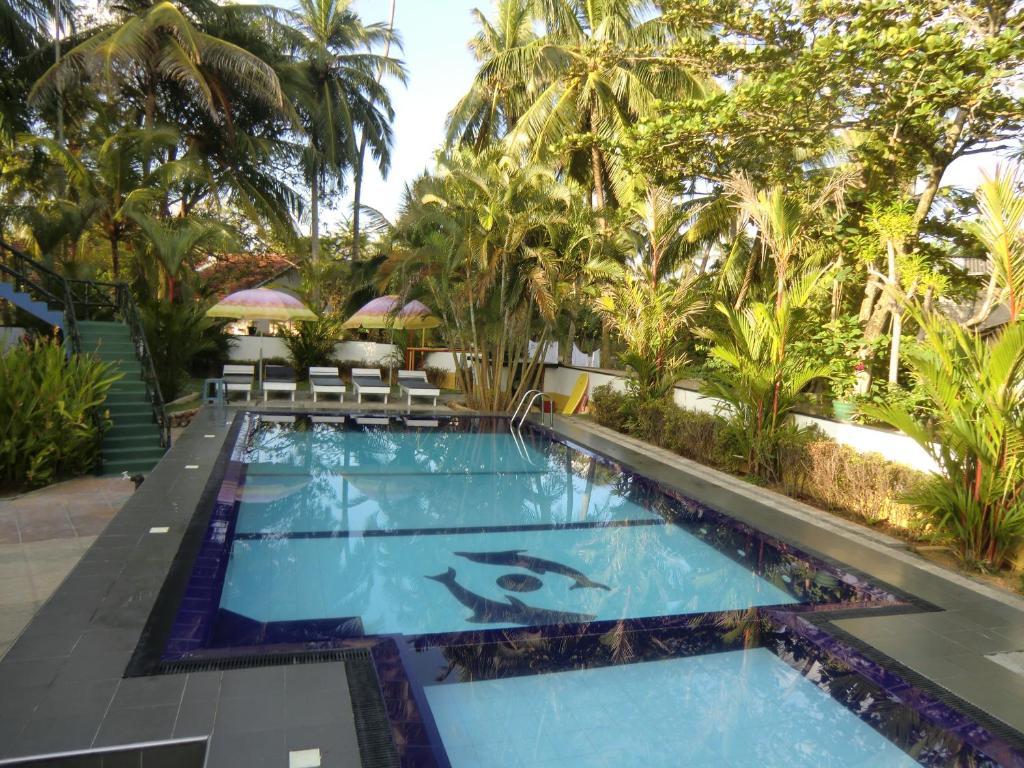 The Oasis Villa Hikkaduwa Exterior foto